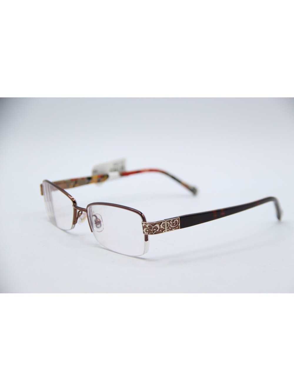 Vera Bradley Lydia Bittersweet Brt Brown Gold Havana Authentic Eyeglasses 49-16